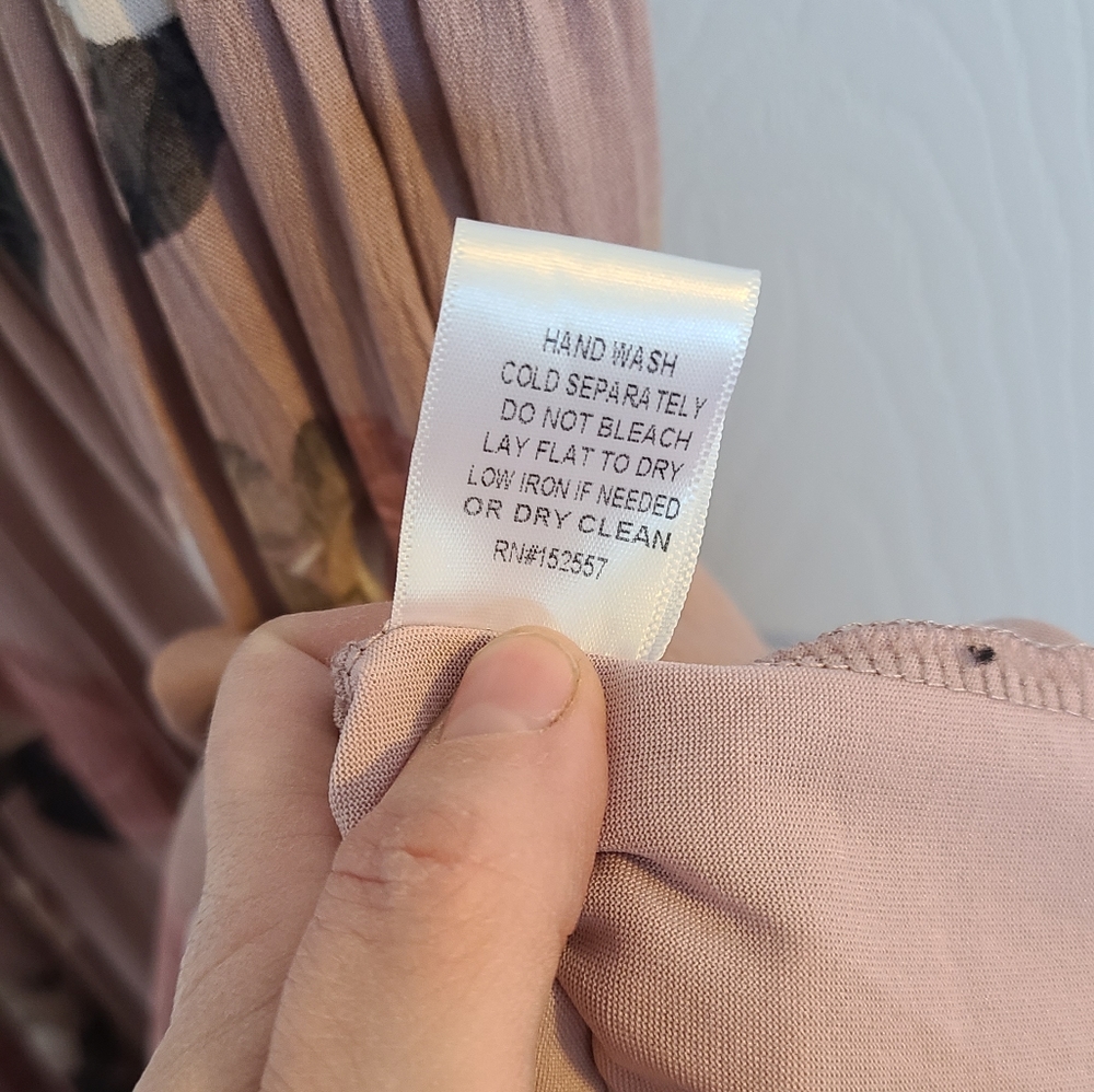 Baevely large mauve floral maxi dress - Picture 8 of 9